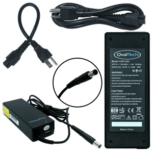 Cargador de laptop para DELL 19.5V/4.62AH C/Blister + USB Marca OvalTech OTAC-E52