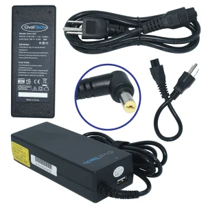Cargador de laptop para Acer, emachines 19.5V/4.62AH C/Blister + USB Marca OvalTech OTAC-E55
