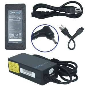 Cargador de laptop para Asus punta fina 19V/2.1AH C/Blister + USB Marca OvalTech OTAC-E72