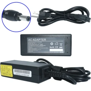 Cargador de laptop (compatible con LENOVO, MSI, TOSHIBA, LG, LANIX, BENQ, Asus) 40W 19V 2.1A (5.5*2.5) Marca EKO EK-G6