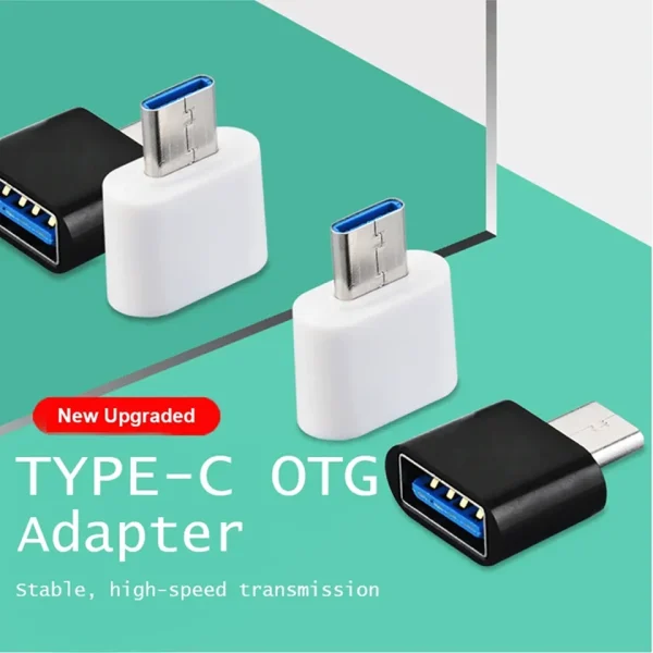 OTG Tipo C macho a USB-A adaptador de transferencia de datos
