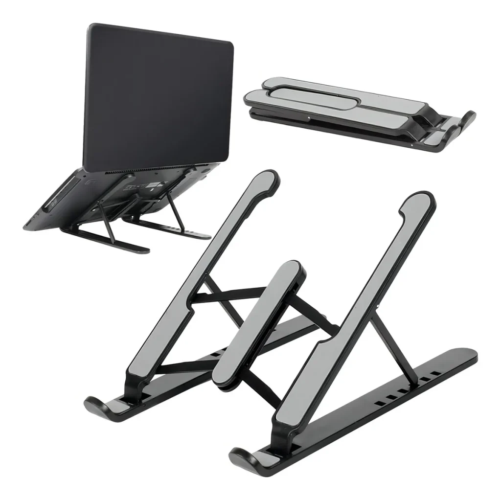 Base Soporte Portátil - Laptop Plegable Color Negro