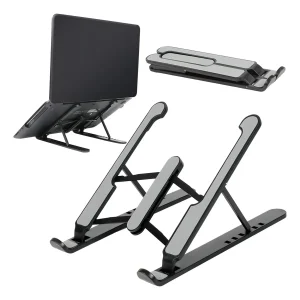D_NQ_NP_2X_707971-MLA92046167819_092025-F Base Soporte Portátil - Laptop Plegable Color Negro