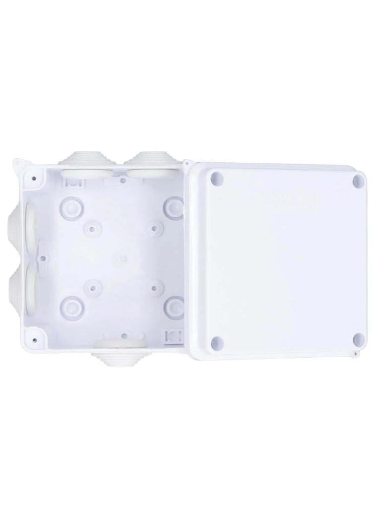 SAXXON PB100 - Caja de conexiones con 7 entradas / PVC libre de halógenos / Compatible con cámaras Bullet / Domo / Dimensiones 100 x 100 x 70 mm (Ancho x Alto x Fondo) / IP55 Soporte y Montaje SAXXON PB100 - Image 2