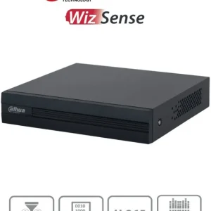 DAHUA DH-XVR1B08-I/T-DVR de 8 Canales 1080P LiteWizSense/HDCVI X Plus/8 Canales HDCVI +2 Canal IP/Audio Bidireccional en los 8 Canales/Detección de Movimiento Inteligente/ Conversión de Hasta 10 Canales IP/ Decodificación de Video Hasta 1080P