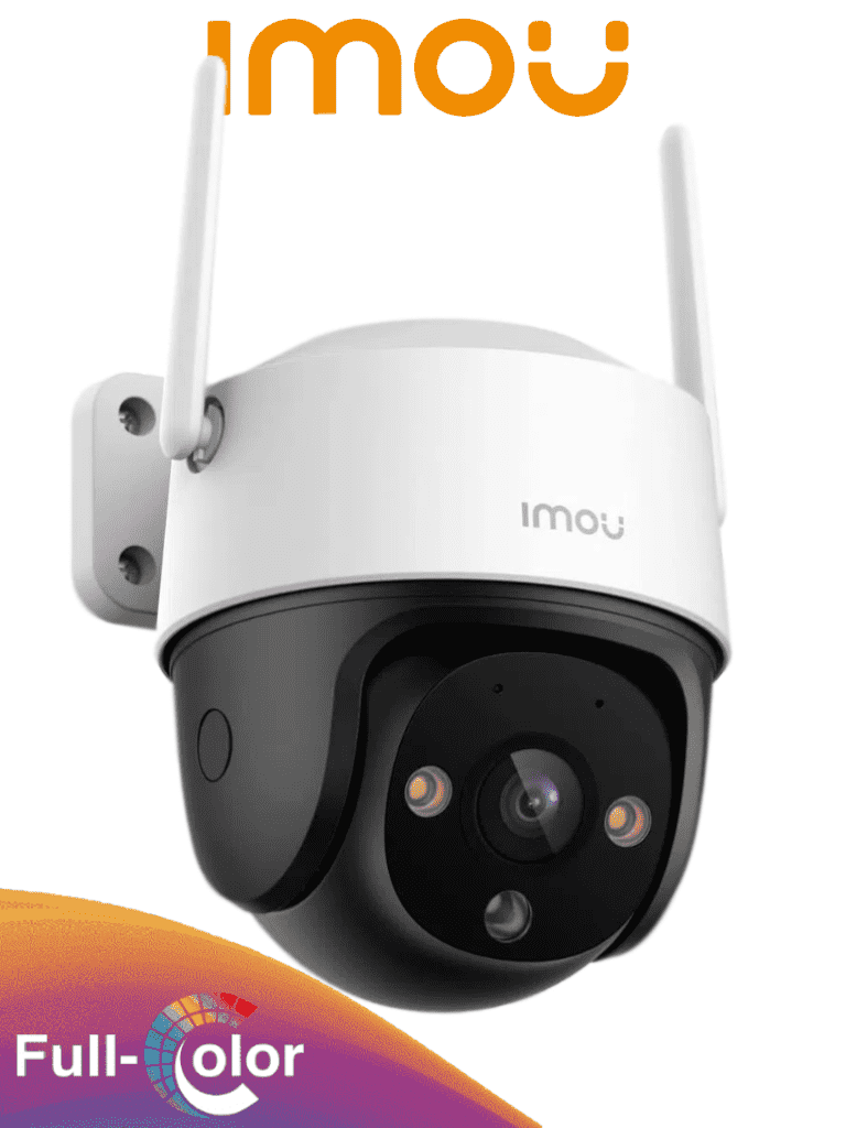 IMOU Cruiser SE+ 5MP (IPC-K7CN-5H1WE) - Cámara IP PT de 5MP con WiFi Full Color, audio bidireccional, IR 30m, micrófono y altavoz integrados, disuasión activa sirena 110dB, autotracking, ranura MicroSD e IP66 #TopIMOU